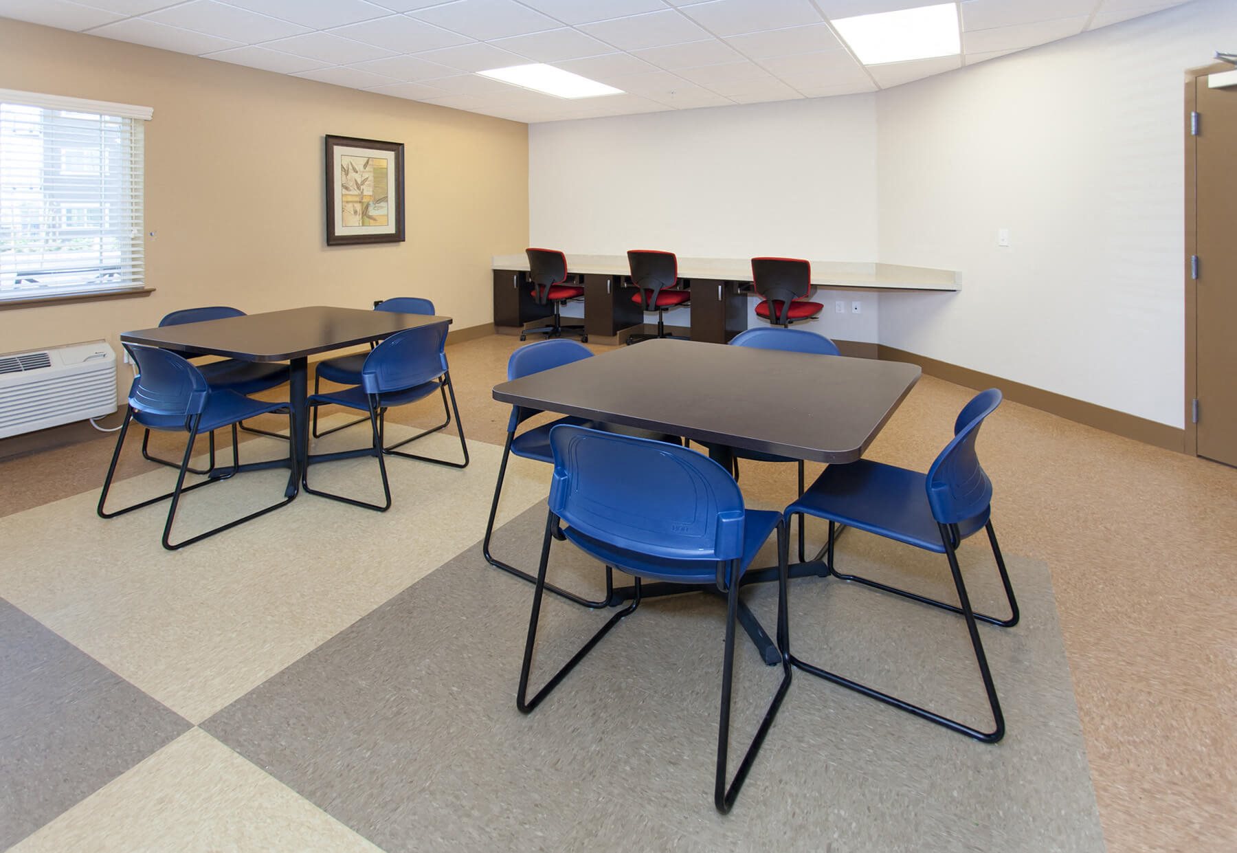 Business Center at The Lodge at Morgan Hills Apartments in Morgan Hill CA